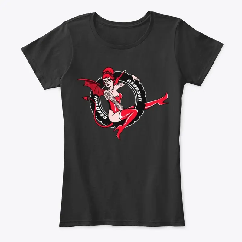 R3dD3vil Pinup Women's T-Shirt